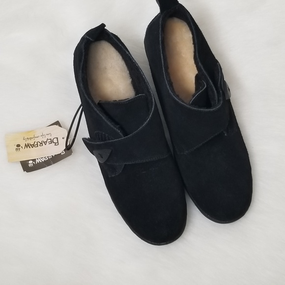 Bear Paw Booties Wedge Ellie Ankle Boot Sz 11 - Picture 2 of 6